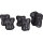 HangUp Protektoren Kinder Set 3-Pack Schwarz