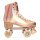 Impala Quad Roller Skates (Marawa Rose Gold)