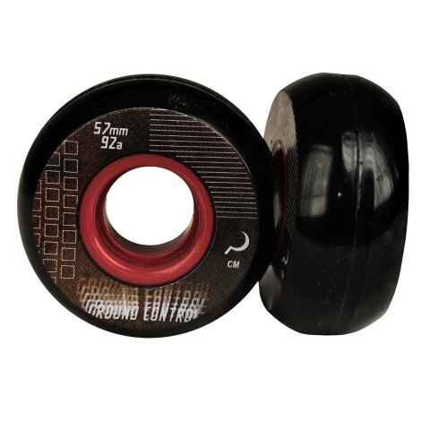 GROUND CONTROL Aggressive Rolle 57mm/92a schwarz/lila (4er-Pack)