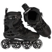 Powerslide Inline Skates Argon Black 80 - refurbished -