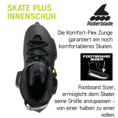 Rollerblade Urban Skates Twister XT (Black/Lime)