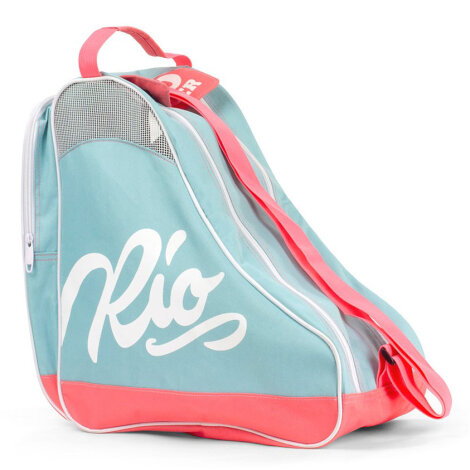 Kopie von Rio Roller Script Skate Bag (Teal/Coral)