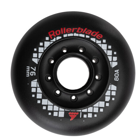 Rollerblade Apex Skating Wheels 76/80a APEX (4PCS)
