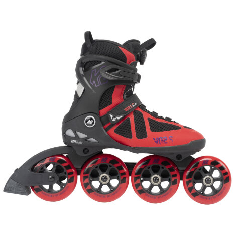 K2 Inlineskates VO2 S 100 BOA (Rot/Schwarz)