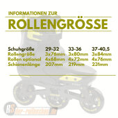 Rollerblade APEX 3WD BLACK/LIME