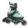 Rollerblade Kinderskate Microblade 3WD (Aqua/Weiß)