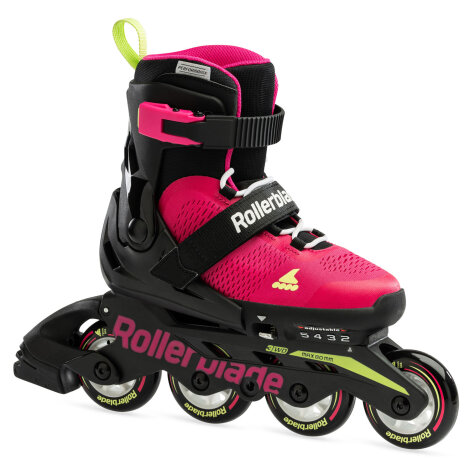 Rollerblade Youth Skates Microblade Pink/Green