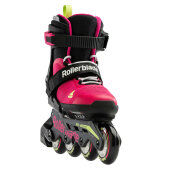 Rollerblade Youth Skates Microblade Pink/Green