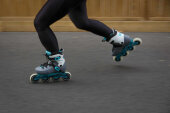 Rollerblade Inline Skates Maxxum XT W (Anthracite/Aqua)