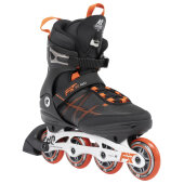 K2 Inline Skates F.I.T. 80 Alu (Black/Orange)