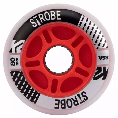 K2 Inlineskate Leuchtrollen Strobe 80mm (2er-Pack)