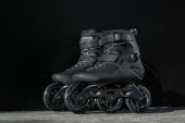 Powerslide Inlineskates Swell Triple Black 110 + Trident Ice Blade