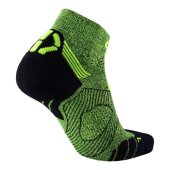 UYN Super Fast racing socks Yellow Fluo Melange/Black