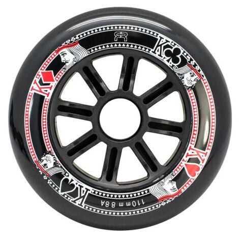 FR Inlineskaterolle Street Kings 110mm/88a schwarz