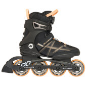 K2 Inline Skates Alexis 80 Boa (black/peach)