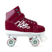 Rio Roller Mayhem II Quad Roller Skates red