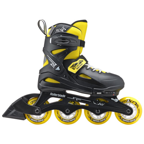Rollerblade Kinderskates Fury (Schwarz/Gelb)