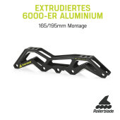 Rollerblade Overdrive 11.6" Frame 4x90