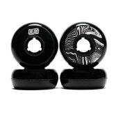 Dead Wheels Team 58mm 88a schwarz - silbern 4er Set