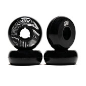Dead Wheels Team 58mm 88a schwarz - silbern 4er Set