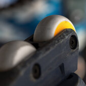 Dead Wheels Team 58mm 92a weißes Urethan orange...