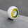 Dead Wheels Team 58mm 88a white urethane - blue yellow ring - aggressiv skating wheels