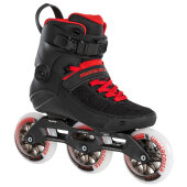 Powerslide Inline Skates Swell Black Fire 110 (black/red)