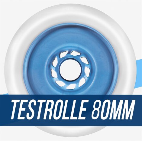 80 mm Testwheels set incl. free return shipping