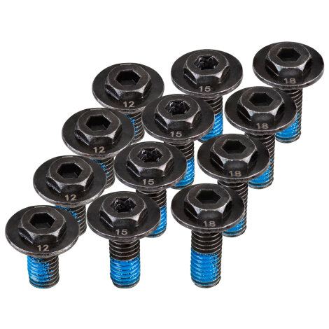 Kizer Superbolts Montageschrauben (12er-Pack)