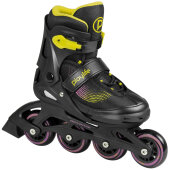 Playlife Kids Skates Joker Yellow Glow Combo