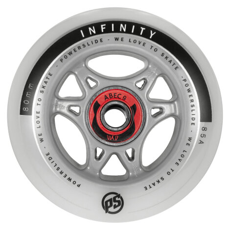 Powerslide Infinity 80 RTR ABEC9/Spacer, 4-pack