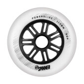 Powerslide Spinner 110/88A White, 3-pack