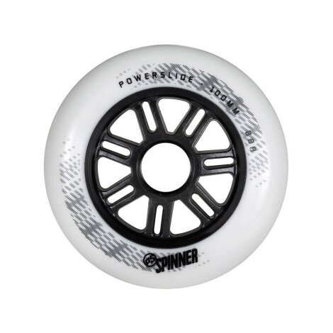 Powerslide Spinner 100/88A White, 3-pack