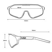 Bollé Sonnenbrille Shifter Black Matte - TNS