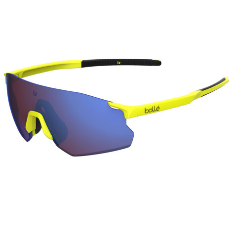 Bollé Sonnenbrille Icarus Acid Yellow Matte / Brown Blue