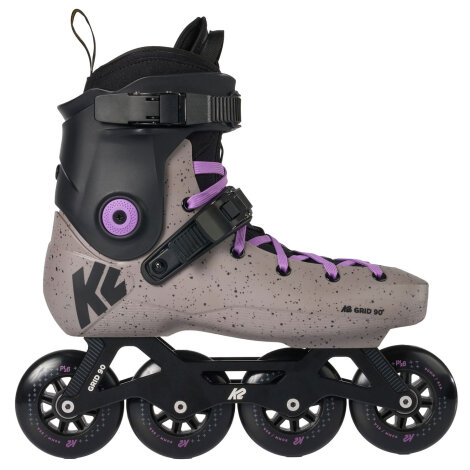 K2 Inlineskates Grid 90 (grau/lila)