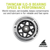 Rollerblade Hydrogen SE 110mm Wheel/Bearing Set (6-pack)