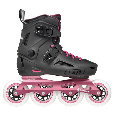Rollerblade Inlineskates Lightning 90 W (Schwarz/Sangria)