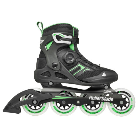 Rollerblade Inlineskates Macroblade 90 BOA W (Schwarz/Mint)
