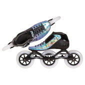Powerslide Racing Skates Accel Race Refective 125