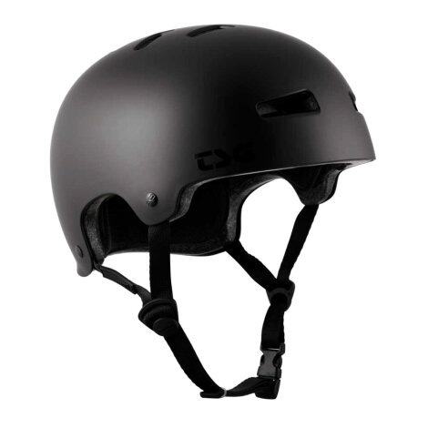 TSG Skatehelm Evolution (schwarz/satin dark black)