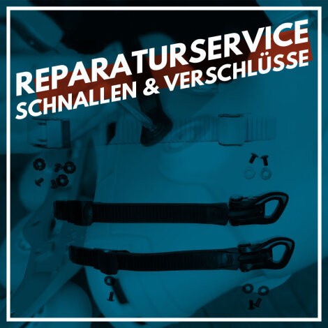 Reparaturservice Schnallen und Verschlüsse