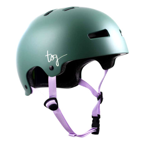 TSG Skatehelm Evolution Wmn (grün/lila)