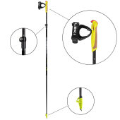 Leki Nordic-Skating Poles XTA Vario Junior (adjustable)