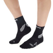 UYN Trail Challenge Semi-Speedskate Socken Schwarz/Weiß