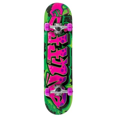 Enuff Skateboard Graffiti II Mini Complete - Pink - 7.25" x 29.5"