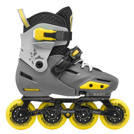 Rollerblade Kinderskates Apex (Grau/Gelb)
