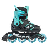 Rollerblade Microbade Black/Light Blue