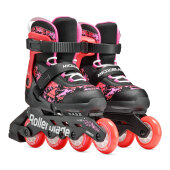 Rollerblade Kinderskates Microblade SL Schwarz/Koralle