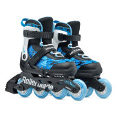 Rollerblade Junior Skates Microbade SL Black/Sky Blue